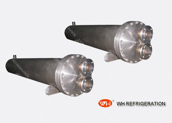 Titanium Marine Engine Heat Exchanger , Shell And Tube Water Cooled Condenser&nbsp;