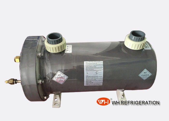Seamless Titanium Tube Swimming Pool Heat Exchanger For Heat Pump Anti Corrosion