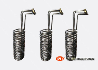 Titanium Tube Heat Exchanger , Coil Tubing Heat Exchanger For Seawater Heat Transfer