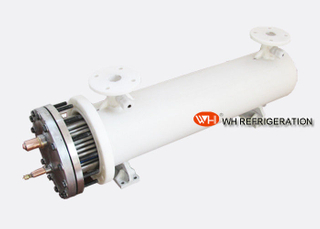 Shell Tube High Pressure Heat Exchangers Ice Maker Evaporator For Cooling System