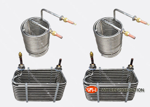 Spiral Grooved Stainless Steel Tube Heat Exchanger / Condenser High Effiency/stainless steel tube heat exchanger