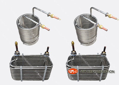 Spiral Grooved Stainless Steel Tube Heat Exchanger / Condenser High Effiency/stainless steel tube heat exchanger