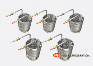 Immersion Coil Tube Heat Exchanger Stainless Steel Strong Corrosion Proof High Intensity