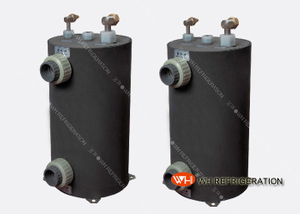 Vertical Shell And Tube Heat Exchanger For Swimming Pool Corrosion Resistant