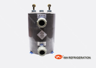 Titanium Fish Tank Aquarium Heat Exchanger , 1HP Seawater Cooled Condenser