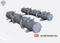 Cleanable Evaporator Condenser Marine Engine Water Heat Exchanger Stainless Steel Condenser