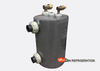 Longer service life direct heat exchanger counterflow swimming system for pool,5hp water chiller with cooling water