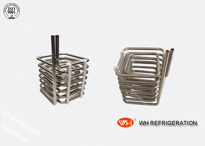 Coaxial Coiled Twisted Tube Heat Exchanger For Vessel And Swimming Pool Equipment
